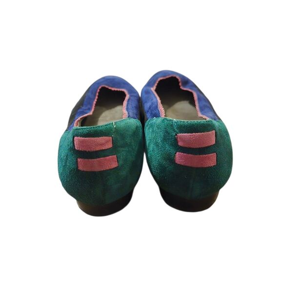 VTG Vaneli Size 9M Colorblock Flats Shoes Italy Maximalist 90's - Picture 5 of 13